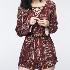 Kendall & Kylie Paisley Romper